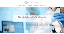 Desktop Screenshot of clinlabstaffing.com